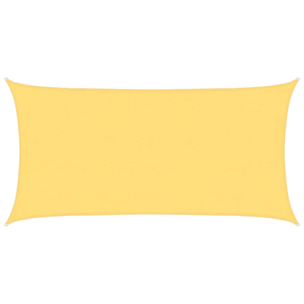 vidaXL Sun Shade Sail 160 g/m² Beige 4x7 m HDPE