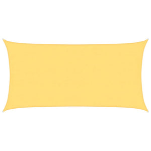 Sonnensegel 160 g/m² Beige 4x7 m HDPE