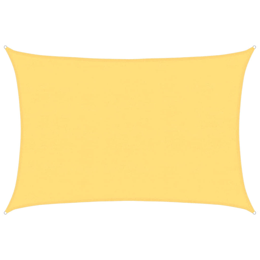 vidaXL Sun Shade Sail 160 g/m² Beige 5x6 m HDPE