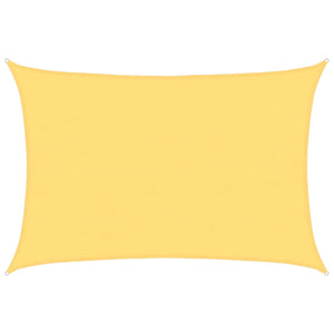 Sonnensegel 160 g/m² Beige 5x6 m HDPE