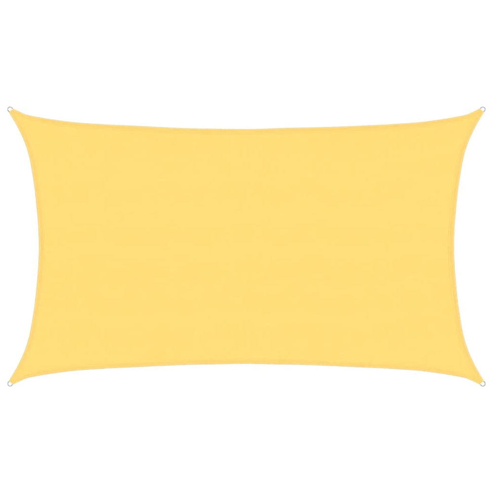 vidaXL Sun Shade Sail 160 g/m² Beige 5x8 m HDPE