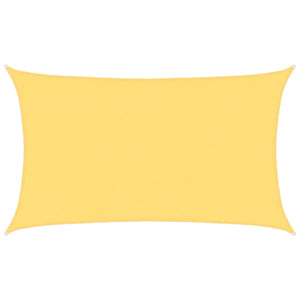 Sonnensegel 160 g/m² Beige 5x8 m HDPE