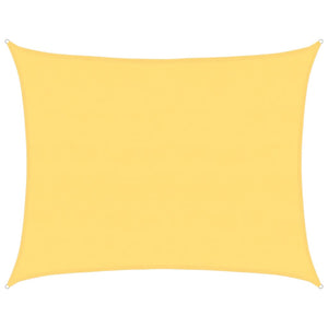 Sonnensegel 160 g/m² Beige 6x8 m HDPE