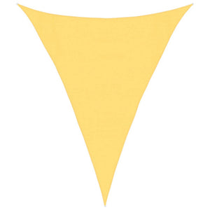 Sonnensegel 160 g/m² Beige 3x4x4 m HDPE