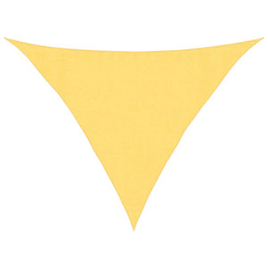 Sonnensegel 160 g/m² Beige 3,5x3,5x4,9 m HDPE