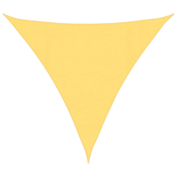 Sonnensegel 160 g/m² Beige 4x4x4 m HDPE