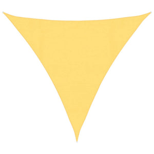 Sonnensegel 160 g/m² Beige 4,5x4,5x4,5 m HDPE