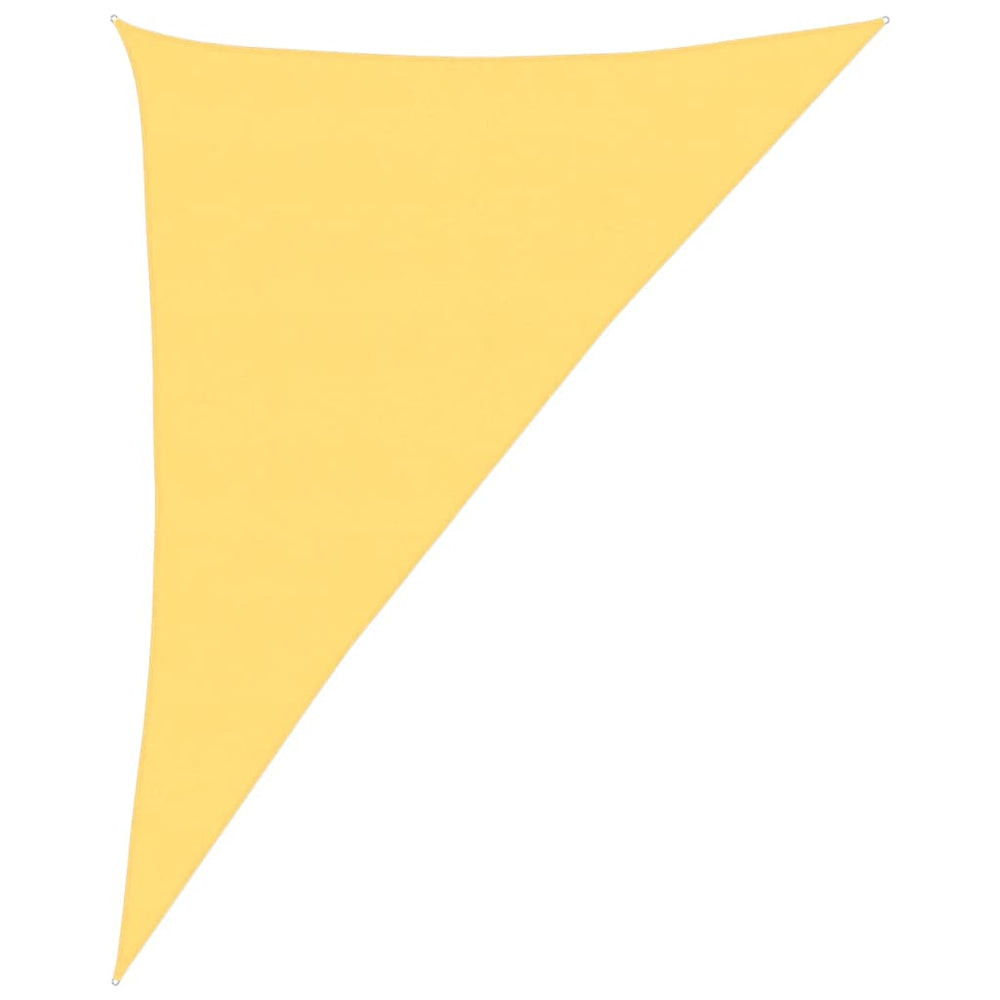 vidaXL Sun Shade Sail 160 g/m² Beige 4x5x6.8 m HDPE