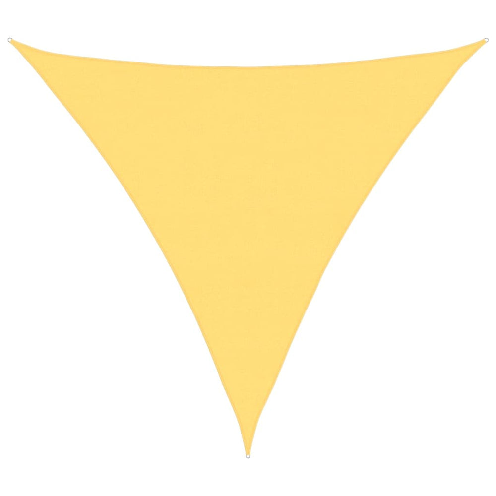 vidaXL Sun Shade Sail 160 g/m² Beige 6x6x6 m HDPE