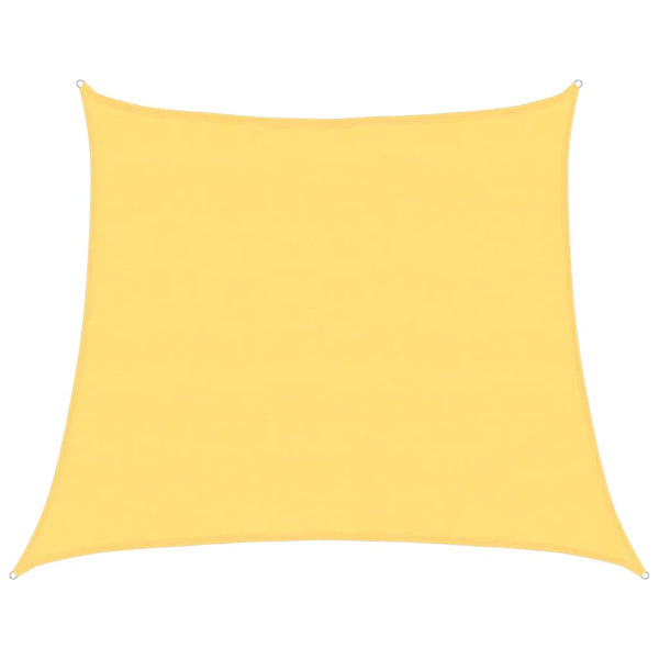 Sonnensegel 160 g/m² Beige 4/5x4 m HDPE