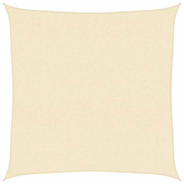 Sonnensegel 160 g/m² Creme 4,5x4,5 m HDPE