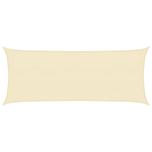 Sonnensegel 160 g/m² Creme 2x4,5 m HDPE