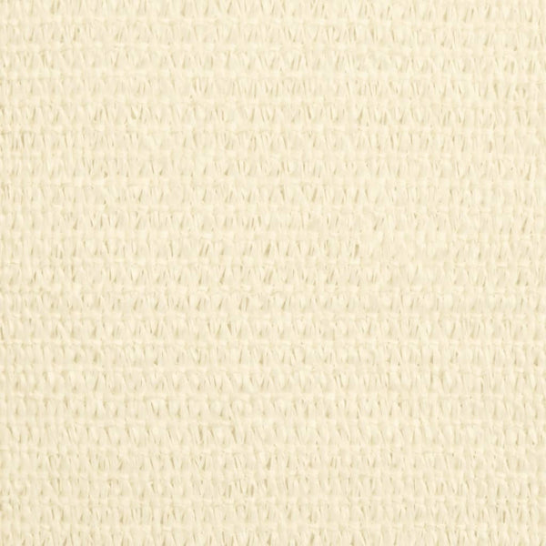 Sonnensegel 160 g/m² Creme 6x8 m HDPE