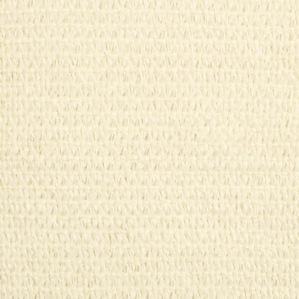 Sonnensegel 160 g/m² Creme 3x3x3 m HDPE