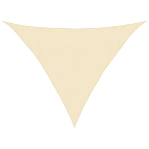Sonnensegel 160 g/m² Creme 4x4x5,8 m HDPE