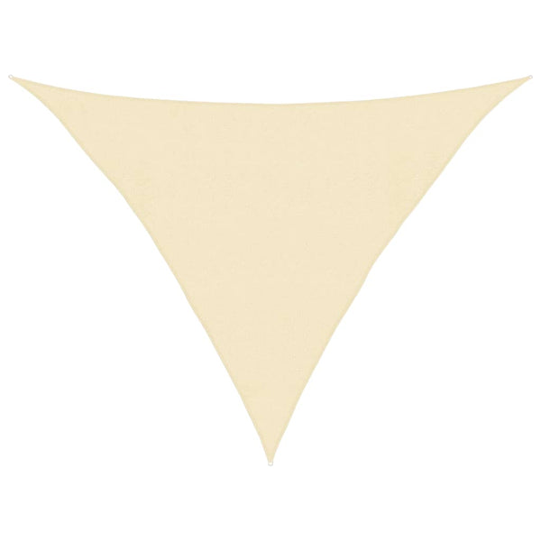Sonnensegel 160 g/m² Creme 4x4x5,8 m HDPE