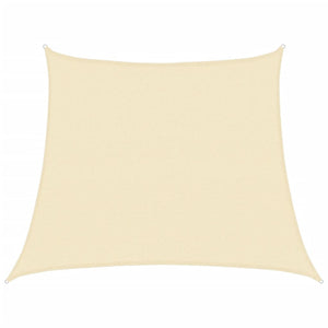 Sonnensegel 160 g/m² Creme 3/4x3 m HDPE