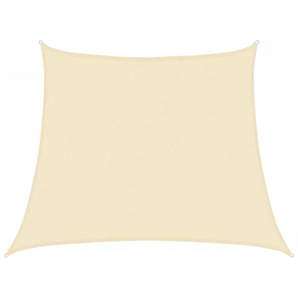 Sonnensegel 160 g/m² Creme 3/4x3 m HDPE