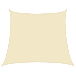 Sonnensegel 160 g/m² Creme 4/5x4 m HDPE