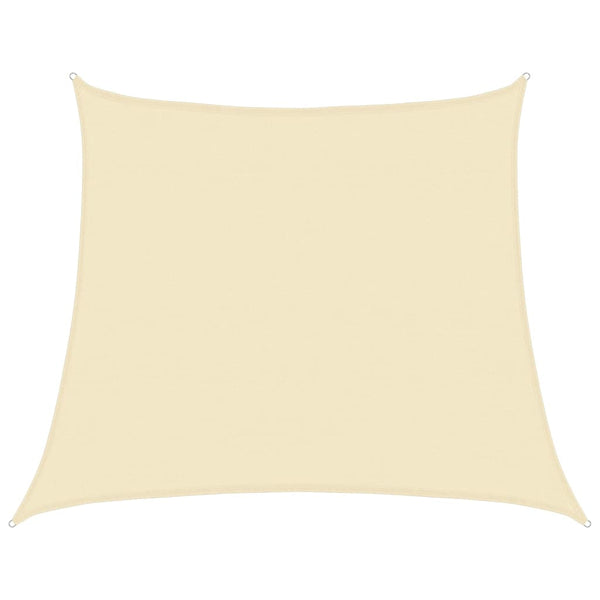 Sonnensegel 160 g/m² Creme 4/5x4 m HDPE