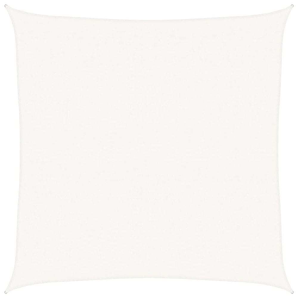 vidaXL Sun Shade Sail 160 g/m² White 5x5 m HDPE