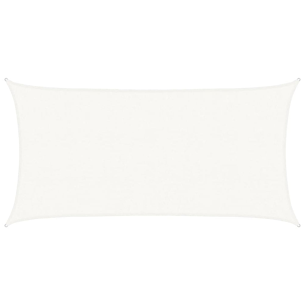 vidaXL Sun Shade Sail 160 g/m² White 2x3.5 m HDPE