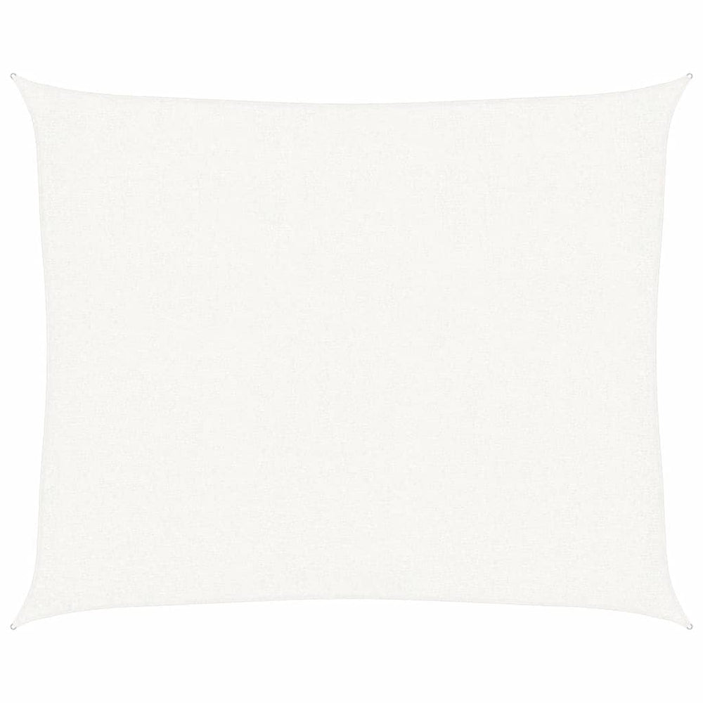 vidaXL Sun Shade Sail 160 g/m² White 2.5x3 m HDPE