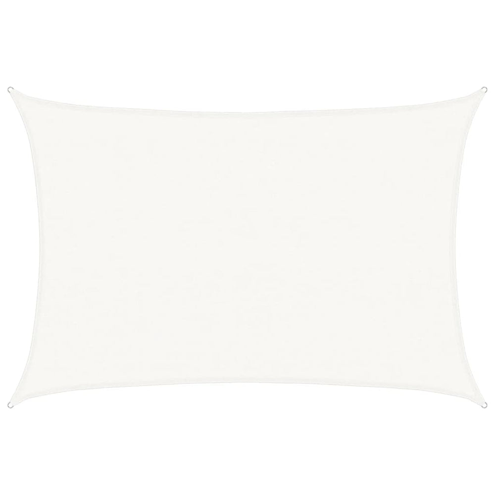 vidaXL Sun Shade Sail 160 g/m² White 4x5 m HDPE