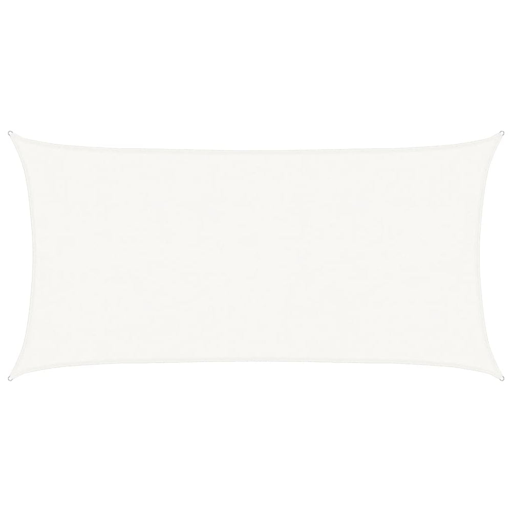 vidaXL Sun Shade Sail 160 g/m² White 4x7 m HDPE