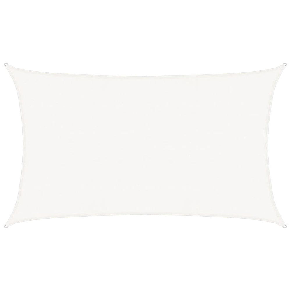 vidaXL Voile d'ombrage 160 g/m² Blanc 5x8 m PEHD