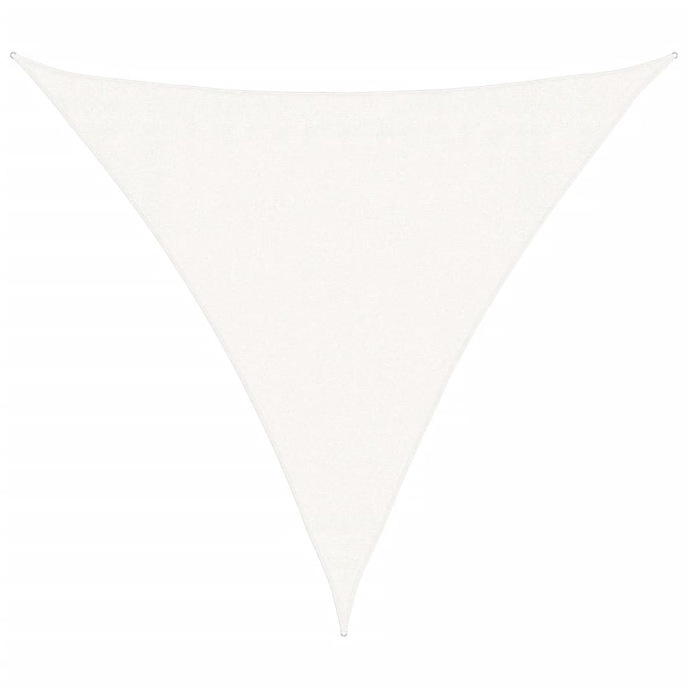 vidaXL Voile d'ombrage 160 g/m² Blanc 3x3x3 m HDPE