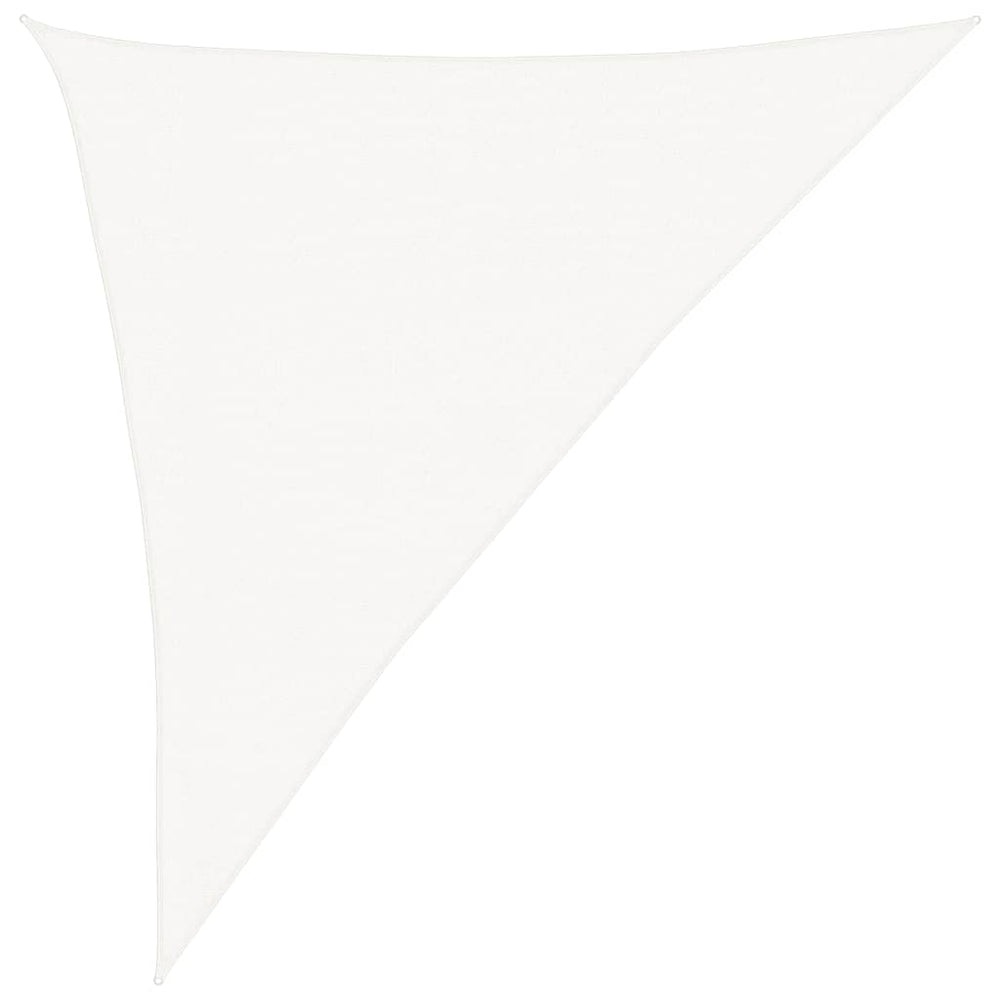 vidaXL Voile d'ombrage 160 g/m² Blanc 3x4x5 m HDPE
