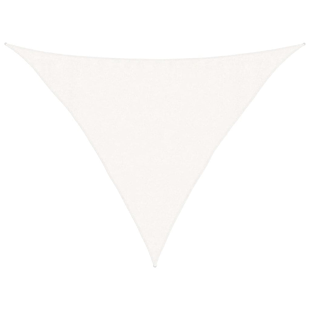 vidaXL Voile d'ombrage 160 g/m² Blanc 3,5x3,5x4,9 m PEHD