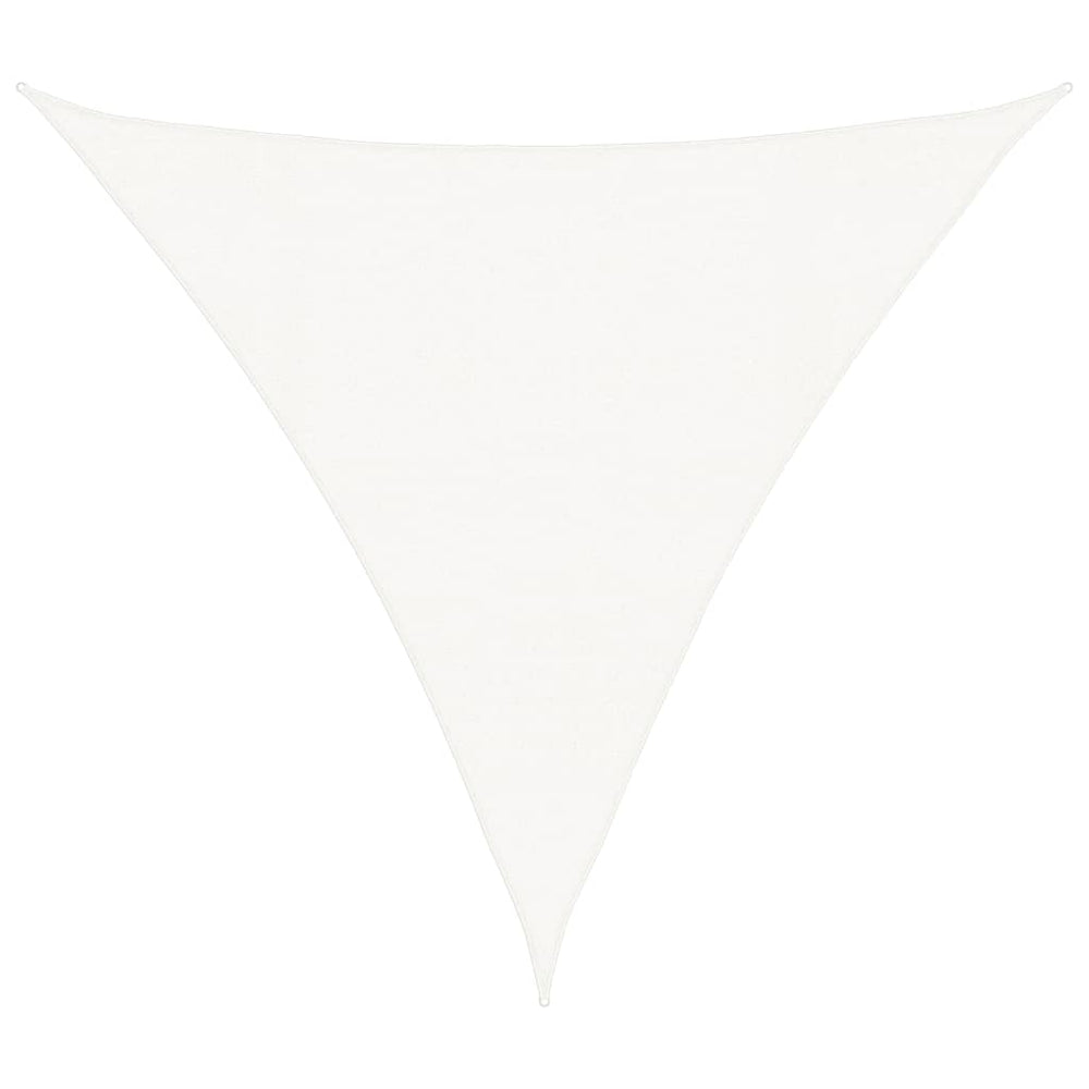 vidaXL Voile d'ombrage 160 g/m² blanc 4x4x4 m HDPE