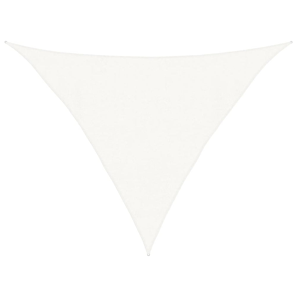 vidaXL Voile d'ombrage 160 g/m² Blanc 4x4x5,8 m PEHD