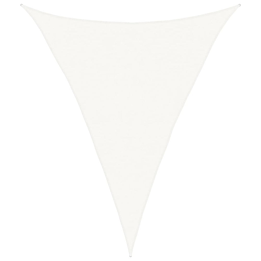 vidaXL Voile d'ombrage 160 g/m² Blanc 4x5x5 m HDPE
