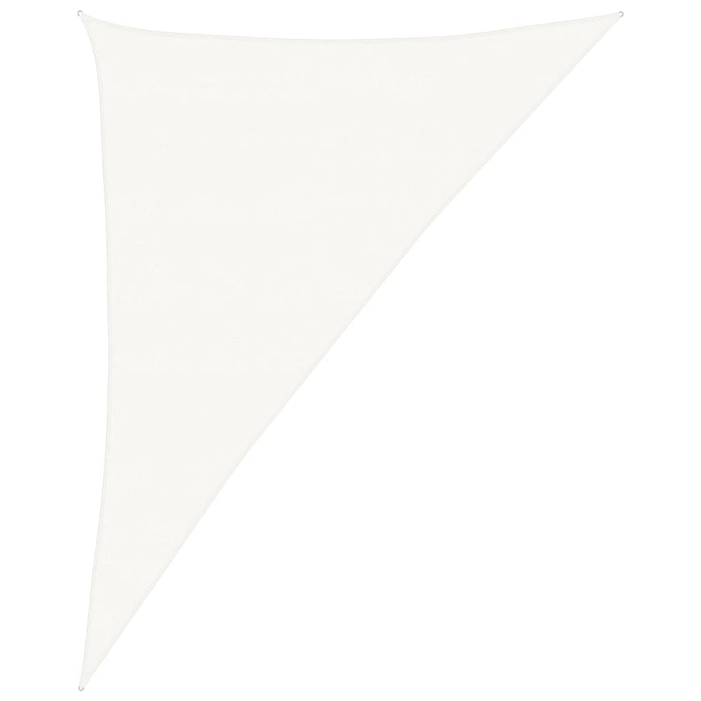 vidaXL Voile d'ombrage 160 g/m² Blanc 4x5x6,8 m PEHD