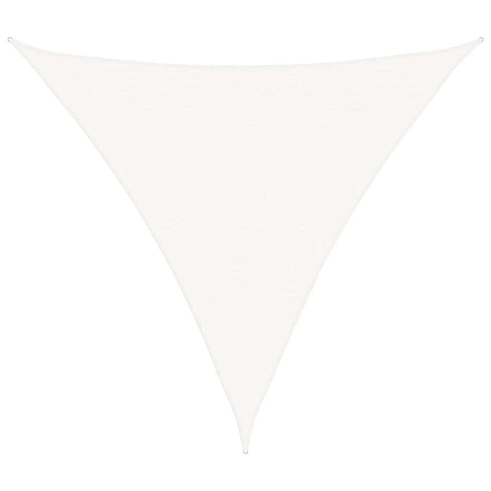 vidaXL Voile d'ombrage 160 g/m² Blanc 6x6x6 m HDPE