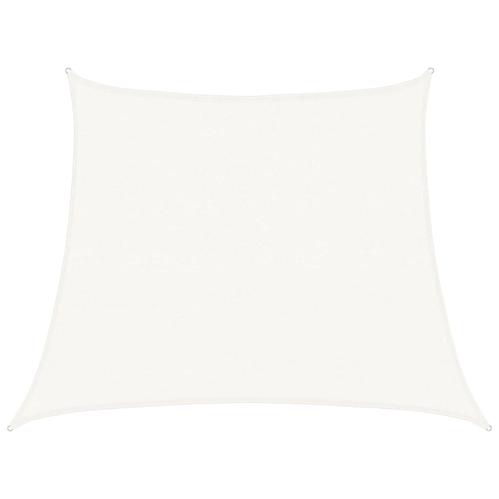 vidaXL Voile d'ombrage 160 g/m² blanc 3/4x3 m HDPE
