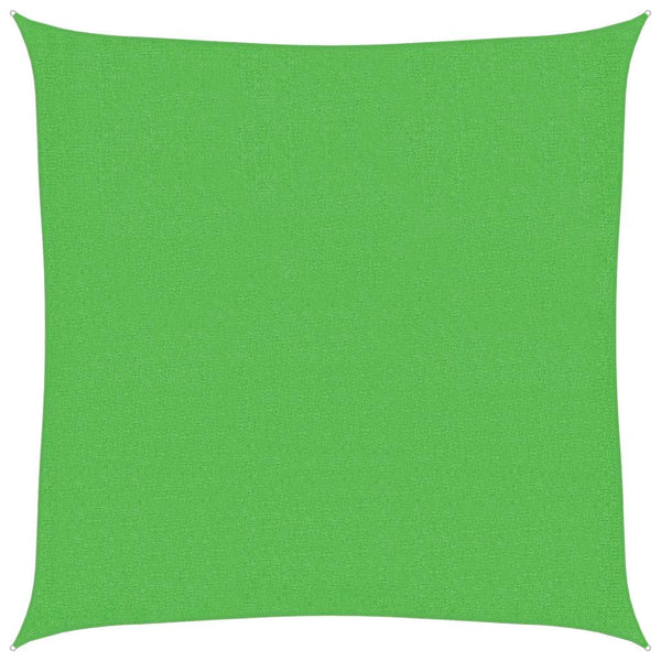 Sonnensegel 160 g/m² Hellgrün 2,5x2,5 m HDPE