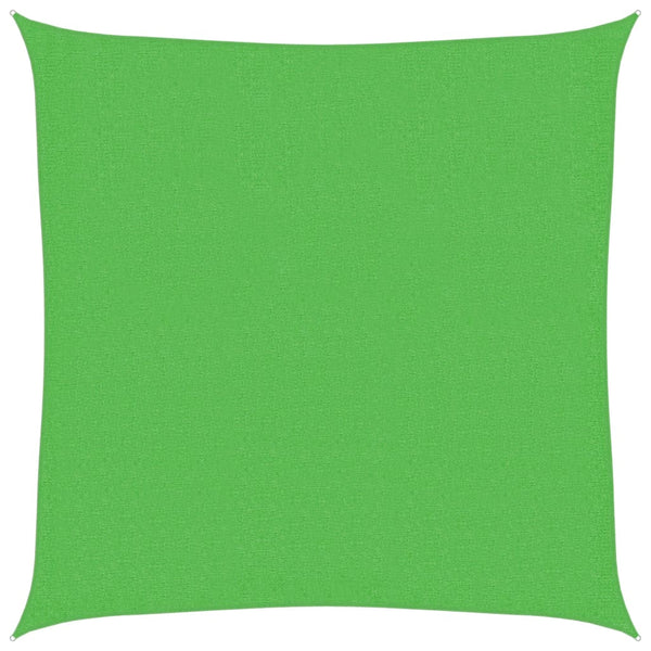 Sonnensegel 160 g/m² Hellgrün 3x3 m HDPE