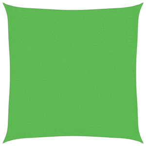 Sonnensegel 160 g/m² Hellgrün 3,6x3,6 m HDPE
