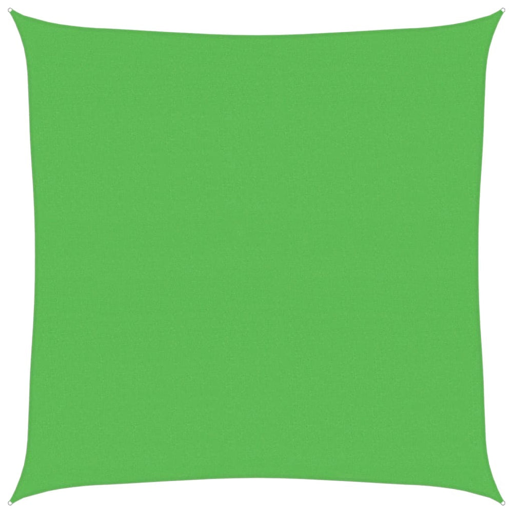 vidaXL Voile d'ombrage 160 g/m² Vert clair 4,5x4,5 m HDPE