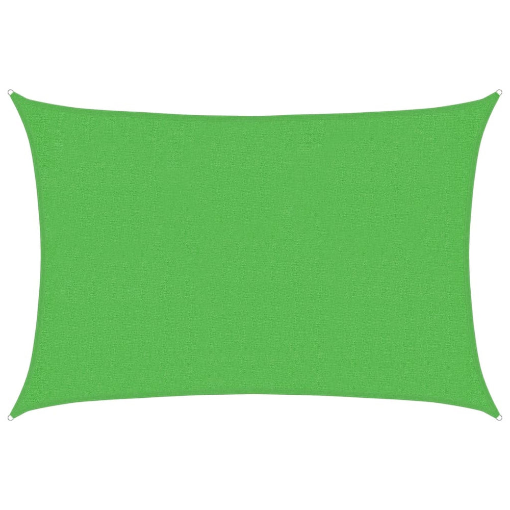 vidaXL Voile d'ombrage 160 g/m² Vert clair 2x3 m PEHD