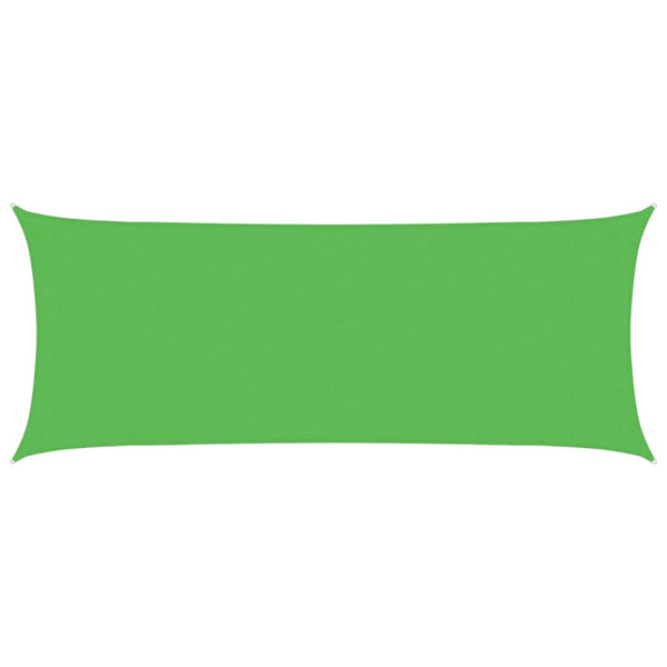 Sonnensegel 160 g/m² Hellgrün 2x4,5 m HDPE