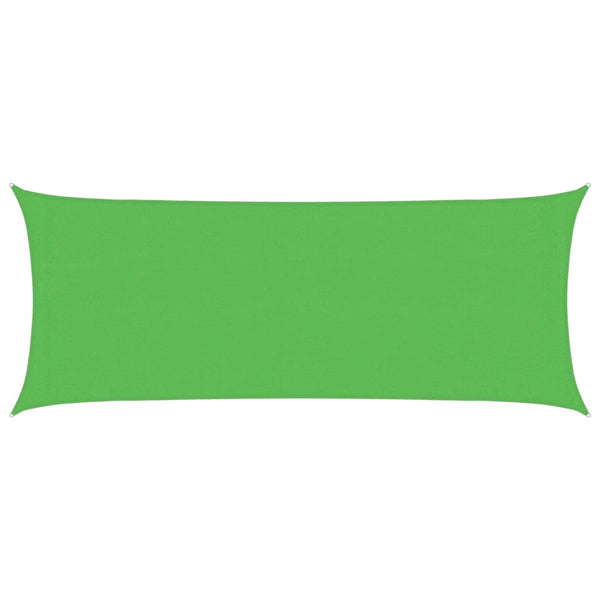 Sonnensegel 160 g/m² Hellgrün 2x5 m HDPE