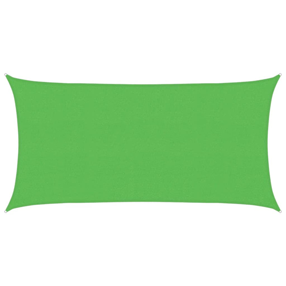 vidaXL Voile d'ombrage 160 g/m² vert clair 2,5x4,5 m en HDPE