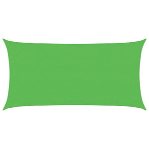Sonnensegel 160 g/m² Hellgrün 3x6 m HDPE