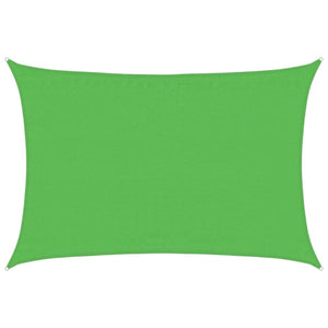Sonnensegel 160 g/m² Hellgrün 3,5x4,5 m HDPE