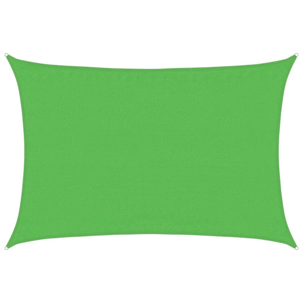 Sonnensegel 160 g/m² Hellgrün 3,5x5 m HDPE